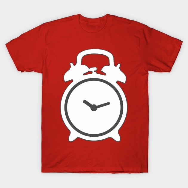 Grey Mornings - Alarm Clock T-Shirt by XOOXOO